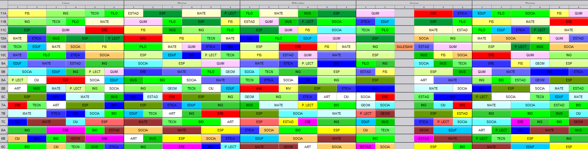 horario bto